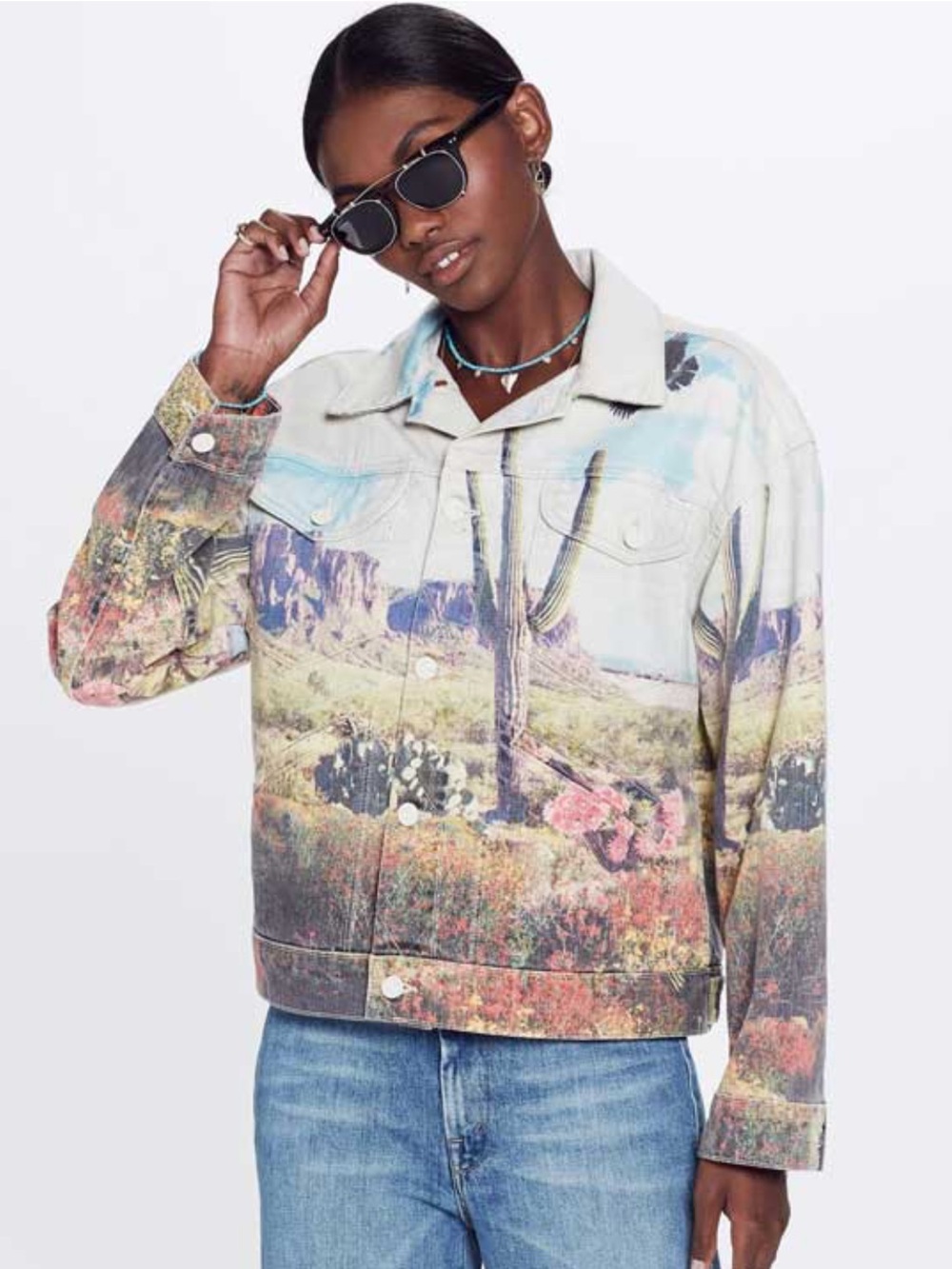 Mother Denim w/Anthropologie “Revenge on Superstition Mountain” Jacket ☀️